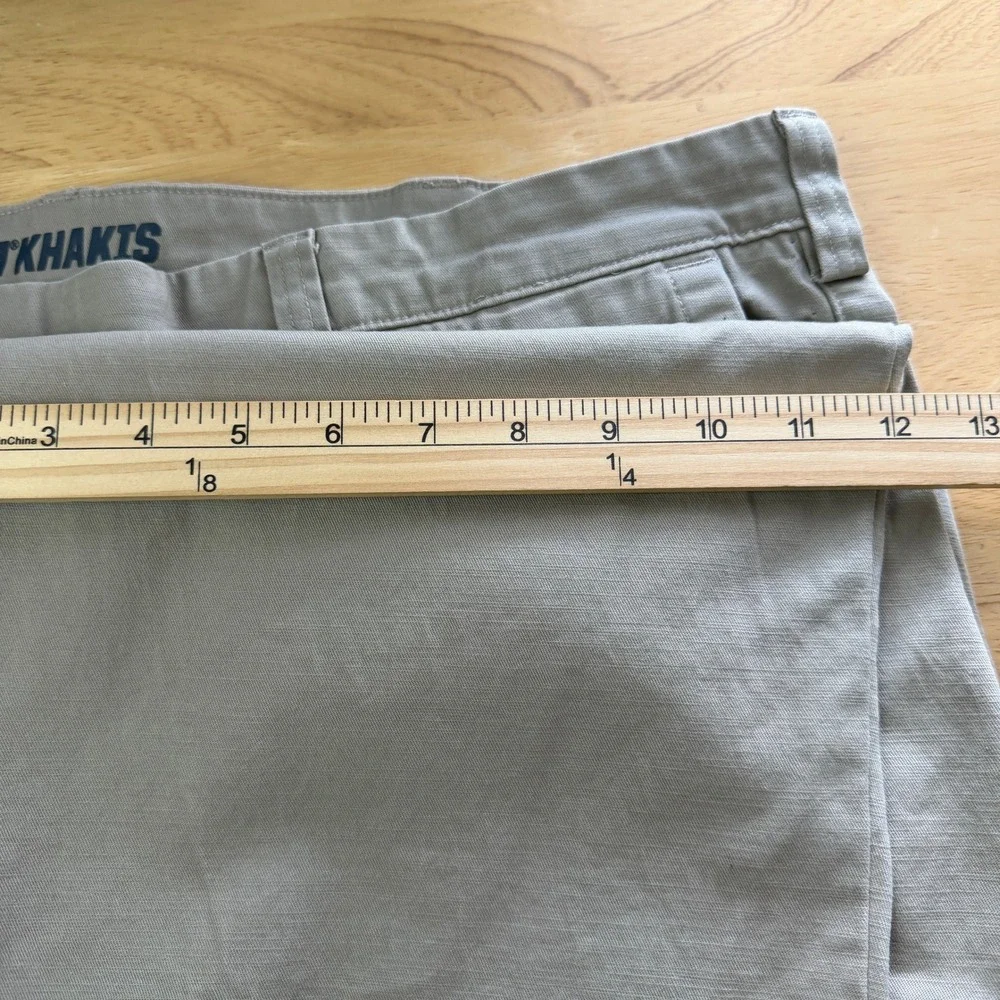 Duluth Flex Ballroom Khakis Mens 46x30 Cotton Stretch Relaxed Fit Work Pants Tan